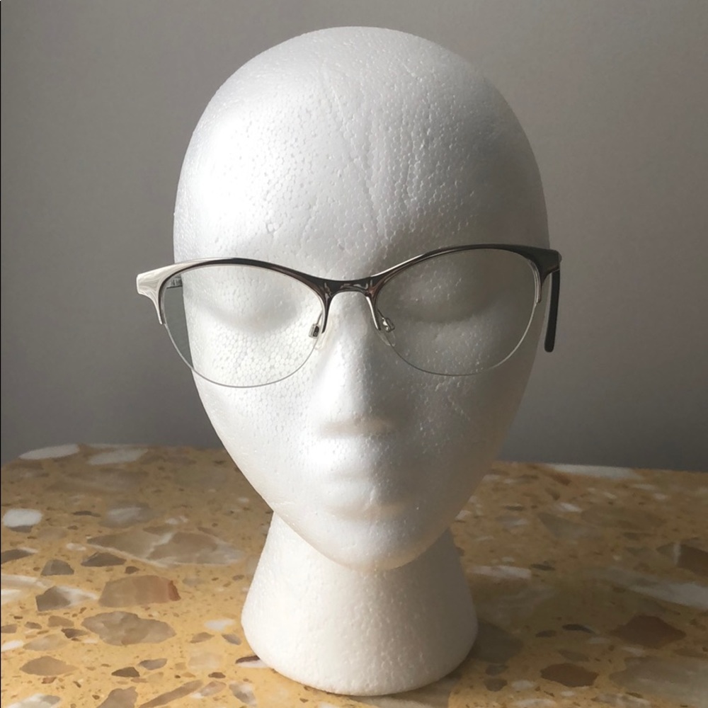 Authentic Burberry Silver Eyeglassses